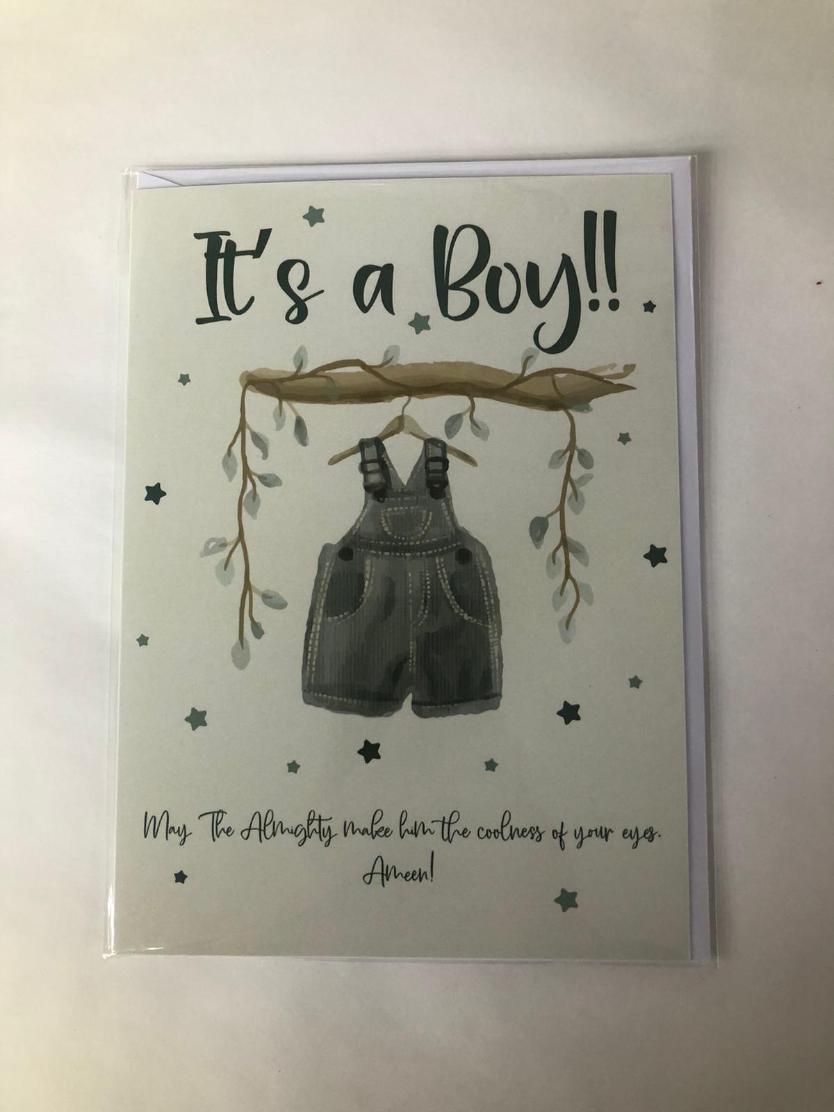Gift Card for Congratulation On Baby Birth