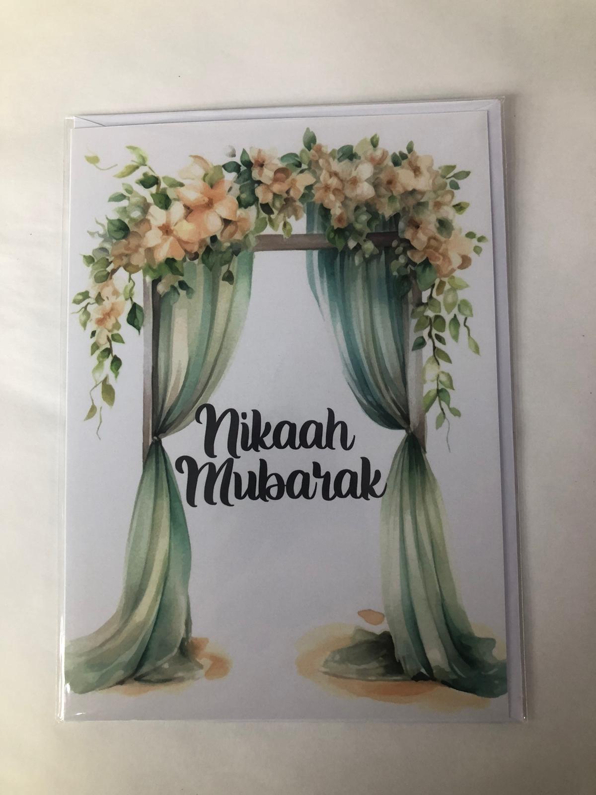 Gift Card For Congratulation On Nikkah