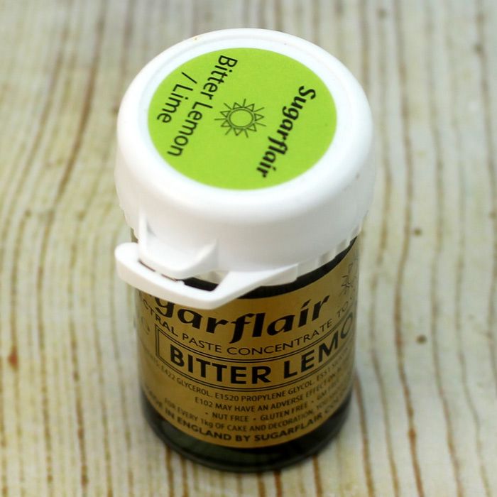 Bitter Lemon/Lime Sugarflair Spectral Paste 25g