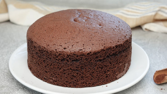 11" Chocolate Round Cake Sponge