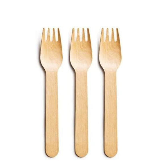 Wooden Forks x100